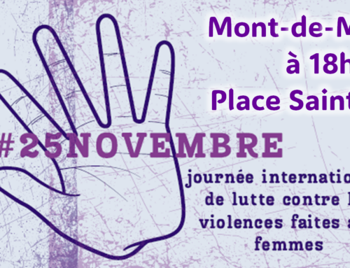 25 NOVEMBRE JOURNÉE INTERNATIONALE DE LUTTE CONTRE LES VIOLENCES FAITES AUX FEMMES